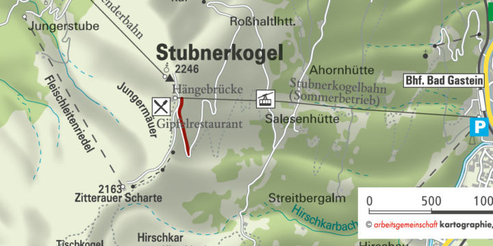 Felsenweg Stubnerkogel Bad Gastein