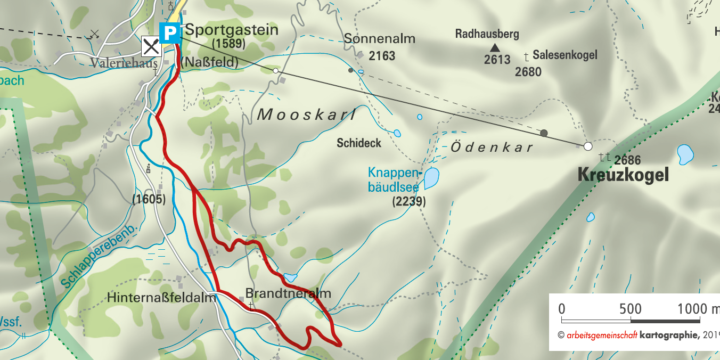 Bad Gastein: Naturschauweg Sportgastein