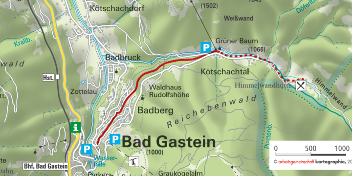 Bad Gastein Kaiser-Wilhelm Promenade