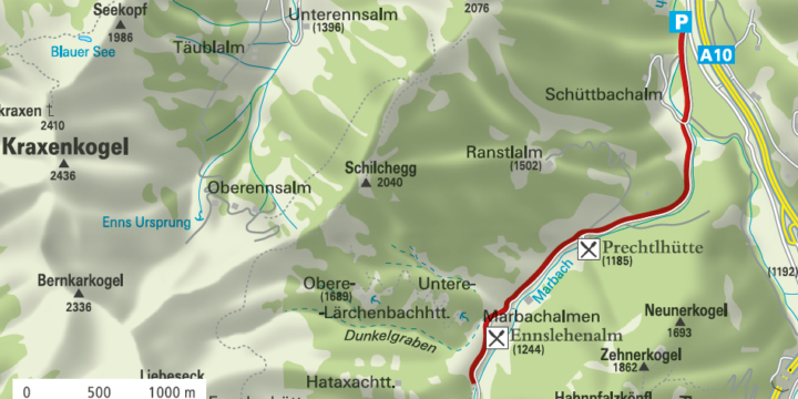 Flachauwinkl - Marbachtal