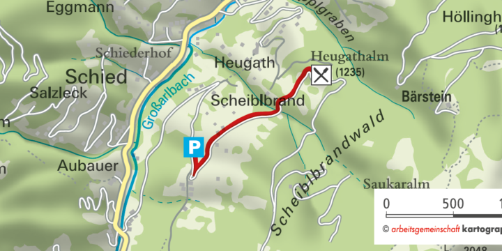 Wanderung zur Heugathalm Großarl