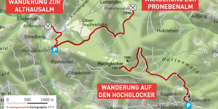 Wanderung Pronebenalm, St. Veit im Pongau